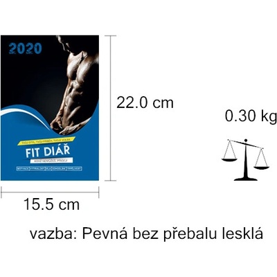 FIT Diář pro muže 2020