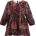 Guess Многоцветна шифонена рокля Guess