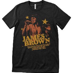 James Brown It's a Man's World Black M Риза (PS-1-JBR004-H90-5-BK-M)
