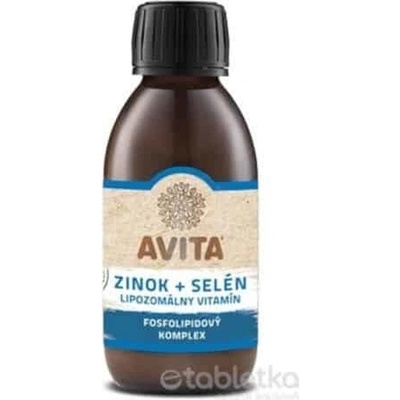 Avita Zinok + Selén Liposomal Plus 200 ml
