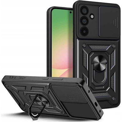 Tech-Protect Калъф с Предпазител за Камера и Стойка за Samsung A56, Tech-Protect CamShield Pro Case, Черен (5906302362172)