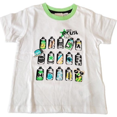 Chicco Boys Tee White/Green