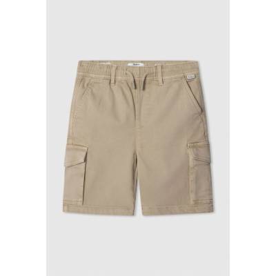 Pepe Jeans Chlapecké kraťasy JUNIOR GYMDIGO CARGO SHORT béžová