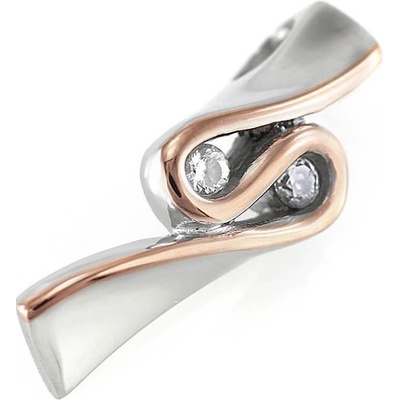 MPM Přívěsek z chirurgické oceli Pendant 7516 Bicolor