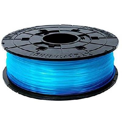 XYZprinting Консуматив за 3D принтер XYZprinting - PLA filament, 1.75 mm, Clear BLUE (3D-XYZ-PLA-600GR-CLEA-BLU)