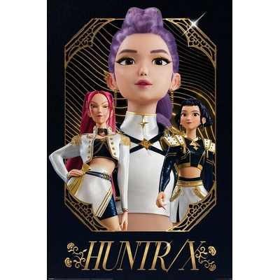 Plagát, Obraz - K-Pop Demon Hunters - Huntrix, 61 × 91.5 cm