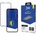 3mk Protection NeoGlass Screen Protector - хибридно стъклено защитно покритие за дисплея на iPhone 13, iPhone 13 Pro (черен-прозрачен)