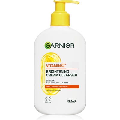 Garnier Pure Active Vitamin C почистващ крем с озаряващ ефект 250ml