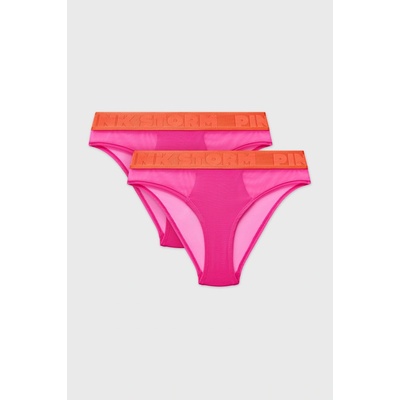 PINK STORM 2PACK Bikiny nohavičky PINK STORM Fizzy ružovo-oranžová