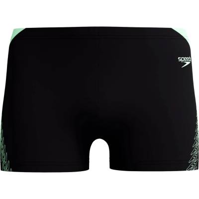 Speedo Мъжки бански слипове Speedo Hyperboom Splice Aquashort Swim brief - Black / Alfalfa Green - размер 2 (EU) (050-1377-0411)