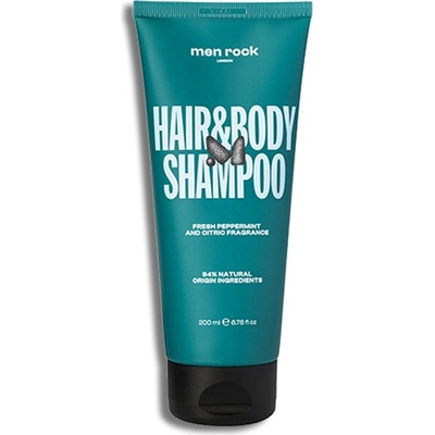 Men Rock London Telový a Hair & Body Shampoo 200 ml
