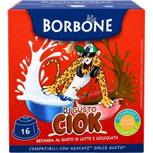 Caffè Borbone Капсули шоколад с мляко Dj Gusto Ciok, Dolce Gusto, 16 бр