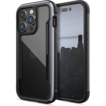 Raptic Кейс Raptic X-Doria Shield Case за iPhone 14 Pro, брониран гръб, черен