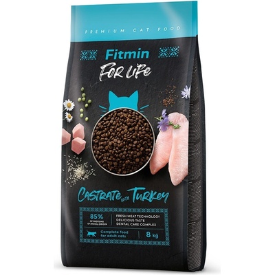 Fitmin Cat For Life Castrate Turkey 8 kg