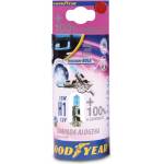  Комплект от 2 броя халогенни крушки крушка H1 Х1 12V 55W + 100% 5000K E4 Goodyear Гудиър FLZ. GDY0311