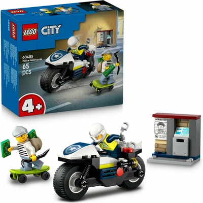 LEGO® City 60455 Naháňačka na policajnej motorke
