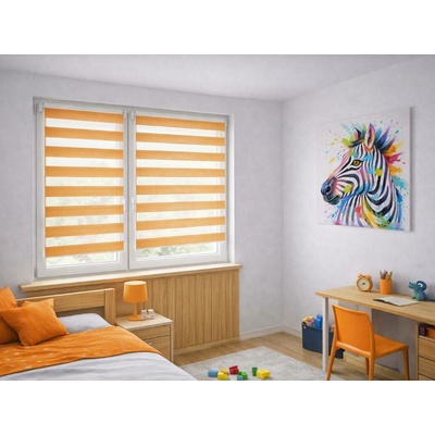 Zebra-shop Den a noc Mini Standard oranžová BH 1207 150 x 102 cm šedá