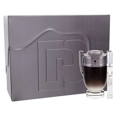 Paco Rabanne Invictus Intense EDT 100 ml + EDT 10 ml pre mužov darčeková sada