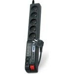HSK Data Разклонител Acar 504WF EMI/RFI 3m черен (W0073)