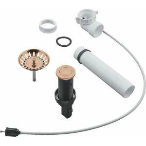 GROHE Комплект за източване на мивка Grohe Rose Gold Click-Clack (40986DL0) Мивка за вграждане