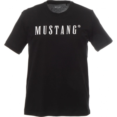 Mustang Alex C Logo pánske tričko čierne