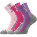 Voxx Dětské sportovní ponožky 3 páry Wallík BM105875 mix A holka