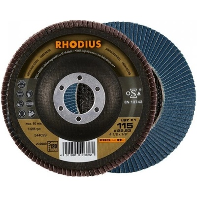 RHODIUS Lamelový brusný kotouč LSZ F1 150 x 22,23 PROline