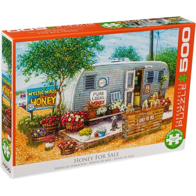 EUROGRAPHICS Пъзел Eurographics от 500 XXL части - На пазар за мед (65005364)