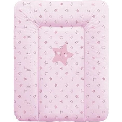 Ceba Baby podložka na komodu Hvězdy růžová měkká 70 x 50 cm – Zboží Dáma