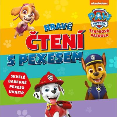 Tlapková patrola - Hravé čtení s pexesem Kolektiv