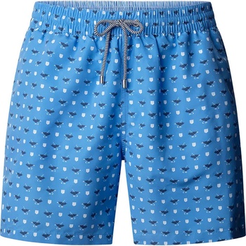Faconnable Бански гащета Façonnable Birdie swimming shorts - Blue (Regal Blue)