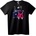 NOONEBRAND Тениска Аниме робот дуо - 2XL, Black
