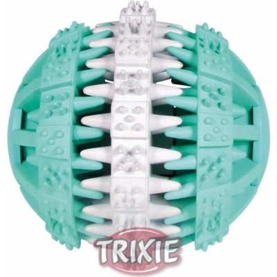 TRIXIE Dentafun míč s mátou zeleno/bílý 6 cm