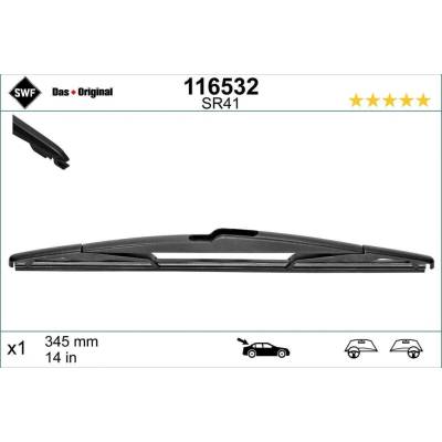 SWF Das Rear 345 mm 116532