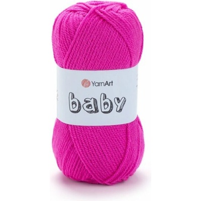 Yarn Art příze Baby 174 neon růžová