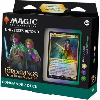 Wizards of the Coast Magic The Gathering The Lord of the Rings Tales of Middle-Earth Commander Deck Food and Fellowship