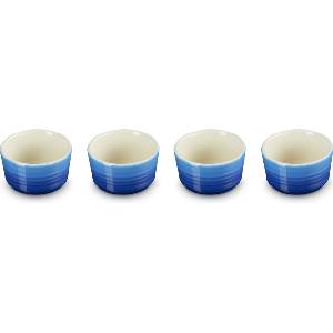 Le Creuset Формички за печене и сервиране Le Creuset 8 см наситено небесносини 4 бр (79109102200000)