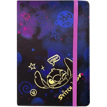 COOLPACK Тетрадка с линийка COOLPACK Stitch Gold 1. A/5 80 страници гума R96168PTR (R96168PTR)