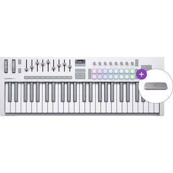 Novation Launchkey 49 MK4 SET Миди клавиатура White (LAUNCHKEY-49-MK4-WH-SET)