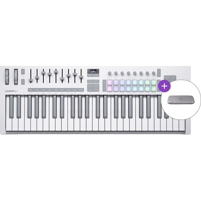 Novation Launchkey 49 MK4 SET Миди клавиатура White (LAUNCHKEY-49-MK4-WH-SET)