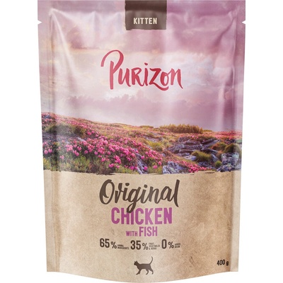 Purizon Kitten kuřecí s rybou bez obilovin 0,4 kg