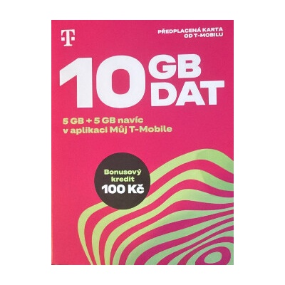 T-Mobile Twist 10 GB + 100 Kč