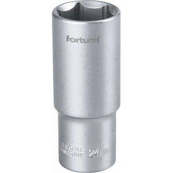 Fortum Hlavica nástrčná 1/2´´, 24mm predĺžená