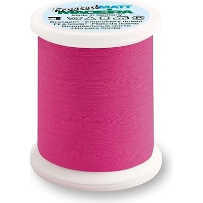 Vyšívací nit PES Madeira Frosted Matt 40 (500m) barva 7787 hot pink
