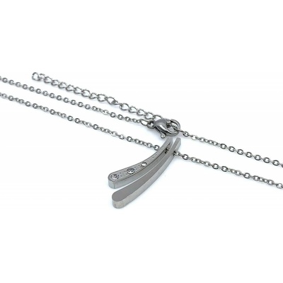 Jan Kos jewellery Řetízek s přívěskem z oceli 12107997