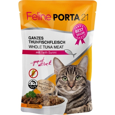 Feline Porta 21 Tuňák se surimi 6 x 100 g