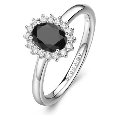 Brosway prsten Fancy Mystery Black BWFMB75