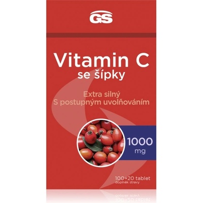 GS Vitamin C1000 se šípky 3 x 100+20 tablet