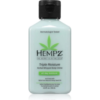 HEMPZ Triple Moisture hydratační tělové mléko 66 ml