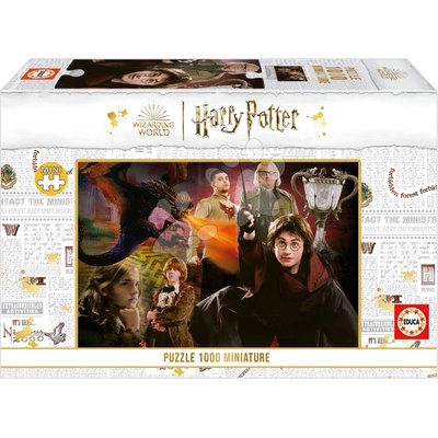 Educa Miniature series Harry Potter 2 a Fix lepidlo EDU19491 1000 dielov